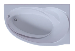Акриловая ванна Aquatek Бетта 160*97 см правая (в комплекте каркас, фронтальная панель, слив-перелив) BET160-0000026