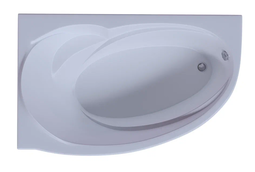 Акриловая ванна Aquatek Бетта 150*95 см левая (в комплекте каркас, фронтальная панель, слив-перелив) BET150-0000067
