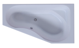Акриловая ванна Aquatek Медея 170*95 см правая (в комплекте каркас и слив-перелив) MED180-0000012