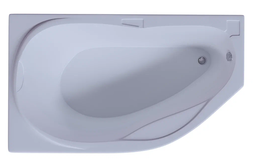 Акриловая ванна Aquatek Таурус 170*100 см левая (в комплекте каркас, фронтальная панель, слив-перелив) TAR170-0000084