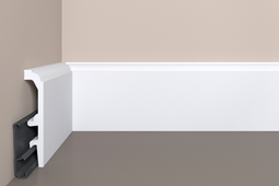 Плинтус BelloDeco П24 100-20 с монтажной планкой