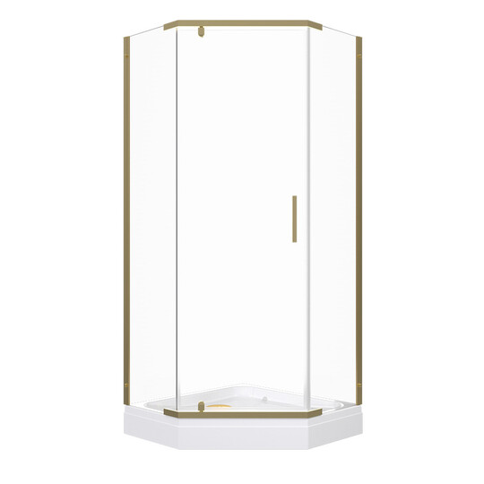 Душевое ограждение Triton Дека-Голд 100*100 см (с поддоном) Щ0000073924