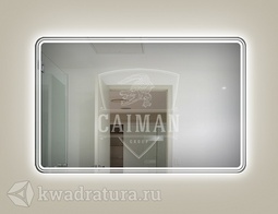 Зеркало CAIMAN Edelweiss LED 80*70 см (холодная подсветка, сенсор на касание)