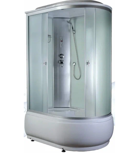 Душевая кабина AQUAPULSE 4006C L fabric white 120*80 см