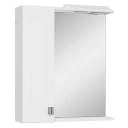 Зеркало-шкаф Aqua de Marco Остин белый, левый 60 см