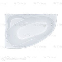 Акриловая ванна Triton Николь NEW (правая) 160*100 см Щ0000048680