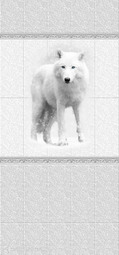Стеновая панель ПВХ DISCOVERY Сибирь Волк