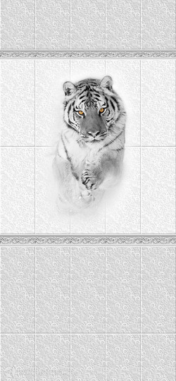 Стеновая панель ПВХ DISCOVERY Сибирь Тигр