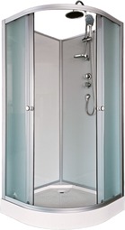 Душевая кабина AQUAPULSE 8507B fabric white 90*90 см