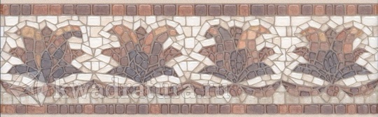 Бордюр для настенной плитки Kerama Marazzi Пантеон лаппатированный 7,7*25 см HGDA2326000L