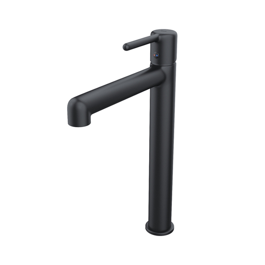 Cмеситель Iddis Aiger для настольного умывальника, черный матовый, AIGBL01i01