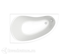Акриловая ванна Bas Алегра (левая) 150*90 см + каркас В 00001
