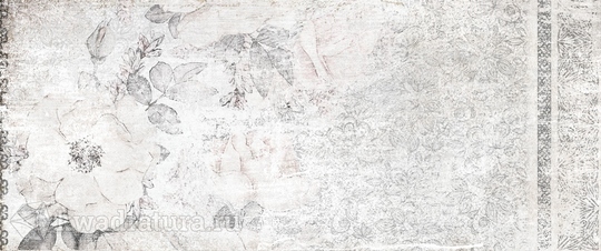 Настенная плитка Global Tile Terrazzo белый рисунок 25*60 см 10100000039