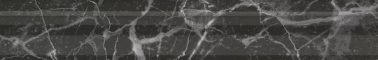 Бордюр Kerama Marazzi Коррер черный глянцевый 30*5 смBLC039R