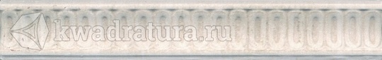 Бордюр для настенной плитки Kerama Marazzi Пантеон беж светлый 4*25 см BOA004