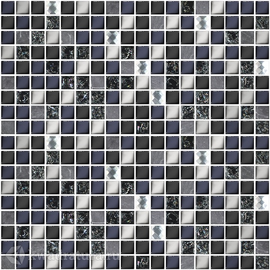 Мозаика для настенной плитки AZORI Дефиле 30*30 см 587423009