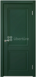 Межкомнатная дверь Uberture Decanto ПДГ 1 зеленая