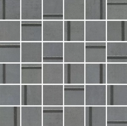 Декор Kerama Marazzi Гварди 1 мозаичный синий матовый 30*30 см из 36 частей 4.8*4.8 см MM13131