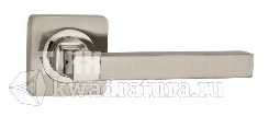 Дверная ручка Tixx Каттлея DH 221-05 SN/NP никель матовый/никель белый