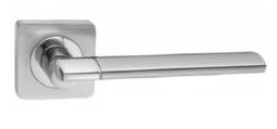 Ручка дверная Renz "Марчелло" DH 57-02 CP на квадр. розетке хром блестящий