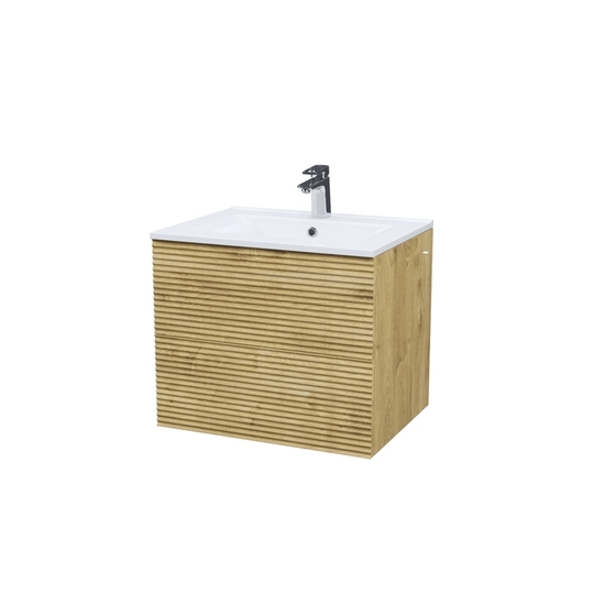 Тумба подвесная Iddis Bild 60 см дуб светлый BIL60V0i95K