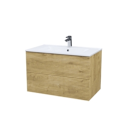 Тумба подвесная Iddis Bild 80 см дуб светлый BIL80V0i95K