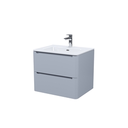 Тумба подвесная Iddis Edifice 60 см светло-серая с умывальником EDI60L0i95K