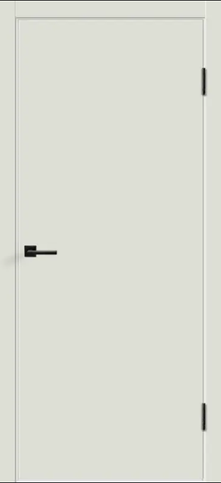 Межкомнатная дверь Velldoris (Веллдорис) FLAT без притвора Светло-серая эмаль ПГ