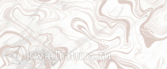 Декор для настенной плитки Gracia Ceramica Galaxy pink decor 01 25*60 см 10300000222