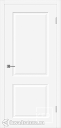 Межкомнатная дверь ВФД Мона белая эмаль, глухая