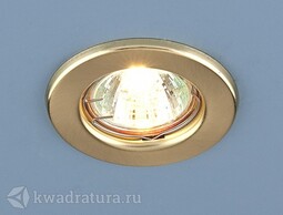 Встраиваемый точечный светильник Elektrostandard 9210 золото