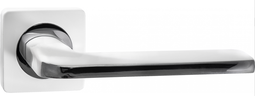 Ручка дверная Renz "Кераско" INDH 97-02 SW/CP супер белый/хром блестящий КВ