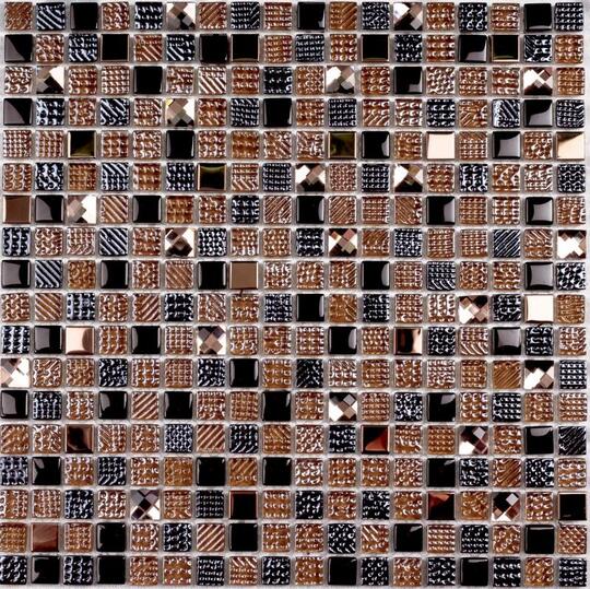 Мозаика Bonaparte Crystal brown 30*30 см