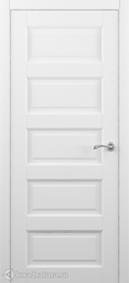 Межкомнатная дверь ALBERO Эрмитаж - 6 Белый Глухая