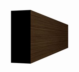 Брусок темный орех Paolo Arte Kr402B-8 100*40*2900 мм