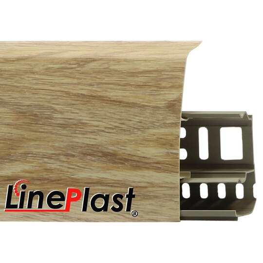 Плинтус Line Plast 85 мм Бокоте LS021