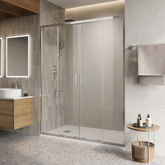 Дверь в проём BelBagno LUCE-BF-2-150-C-Cr