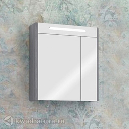 Зеркальный шкаф Aquaton Сильва 60 дуб фьорд 1A216202SIW60