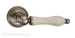 Дверная ручка Renz Мишель DH 615-16 SL/OC серебро античное