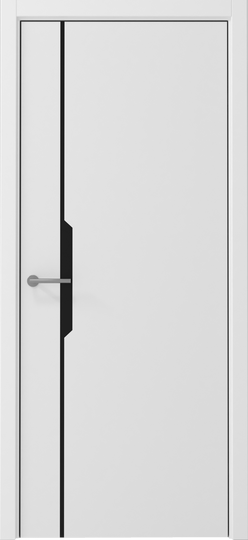 Межкомнатная дверь ALBERO Графика-4 Vinyl Pro Белый ПГ