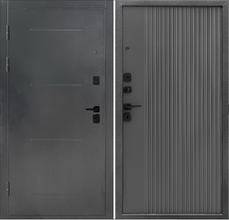 Дверь входная металлическая Форпост Монблан графит