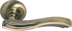 Дверная ручка Morelli МИРАЖ MH-14 MAB матовая античная бронза/античная бронза