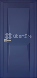 Межкомнатная дверь Uberture Perfecto ПДГ 103 синяя
