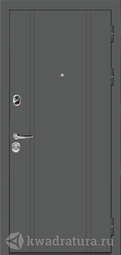 Дверь входная металлическая Феррони Марсель Царга Лиственница беж