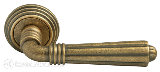 Дверная ручка Rucetti RAP-CLASSIC-L 5 OMB старая матовая бронза