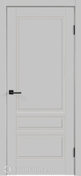 Межкомнатная дверь Velldoris (Веллдорис) SCANDI 3P светло-серый, глухая