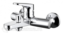 Смеситель для ванны с коротким изливом BRAVAT ELER F6191238CP-01-RUS