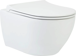 Унитаз подвесной BeWash BOGEN сиденье микролифт, белый глянец, 88303201