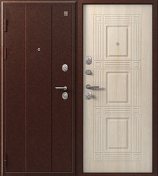 Дверь входная металлическая Центурион V-03 Медь антик - Седой дуб