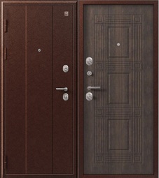 Дверь входная металлическая Центурион V-03 Медь антик - Венге
